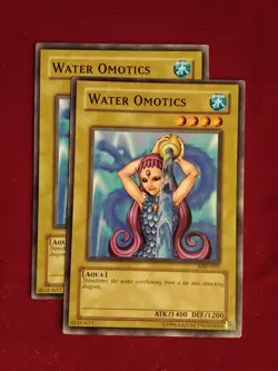 Water Omotics (x2) MRD-021 Unlimited Yu Gi Oh! - Unplayed Mint+ - Image 1