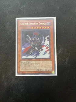 Yugioh Gorz The Emissary Of Darkness YR01-EN003 Ultra Rare Limited Edition VLP! - Image 1
