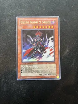 Yugioh Gorz The Emissary Of Darkness YR01-EN003 Ultra Rare Limited Edition VLP! - Image 2