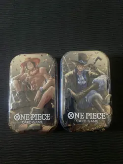 One Piece Vol 2 Mini Tins Set (OP13) Brand New/Sealed - Lot of 2 - Image 1