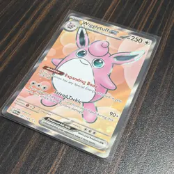 Pokemon TCG Wigglytuff ex 187 /165 Ultra Rare Card Scarlett & Violet 151 MEW - Image 2