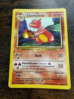 Charmeleon 35/130 Base Set 2 Uncommon - WOTC Pokemon Card - Image 1