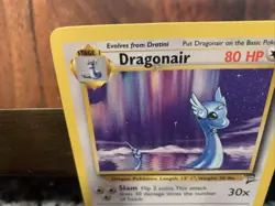 Pokemon TCG Dragonair Base Set 22/130 Unlimited Rare Card - Image 2