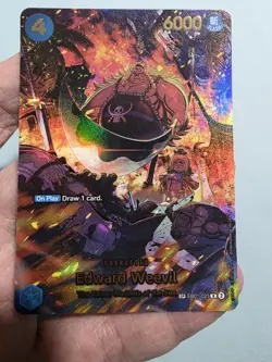 One Piece TCG SP EB01-023 Edward Weevil OP14 Special Print Card Game CCG English - Image 1