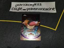 Spearow #21 Chrome Holo Pokemon Topps Chrome Series 1 Card NM front/LP back - Image 1