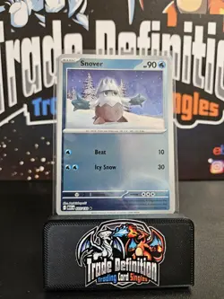 035/132 Snover : (Reverse Holo) Card : Mega Evolution : Pokemon TCG - Image 1