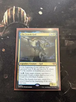 MTG the Scarab God Commander Masters Near Mint Condition 0353 - Image 1