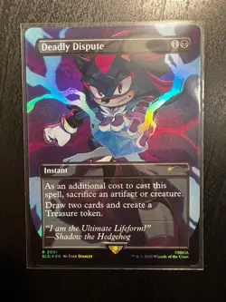Deadly Dispute (2091) (Rainbow Foil) Secret Lair Drop Foil - Image 1