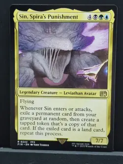 Sin, Spira's Punishment ✅ Final Fantasy ✅ Magic The Gathering MTG Non Foil #0242 - Image 1