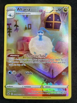 Altaria Pokemon Crown Zenith Galarian Gallery GG19/GG70 Full Art Holo Rare - Image 1