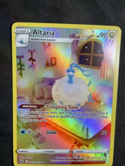Altaria Pokemon Crown Zenith Galarian Gallery GG19/GG70 Full Art Holo Rare - Image 3