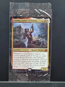 MTG Winota Joiner of Forces - IKORIA Magic The Gathering Pre-Release Promo NM - Image 1