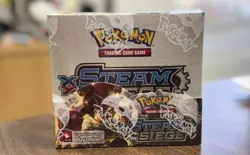 Pokemon XY STEAM SIEGE Booster Box *Factory Sealed* NEW - Image 1