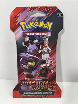 Pokemon Scarlet & Violet Destined Rivals Booster Pack Factory 2 Sealed 10 Packs - Image 2