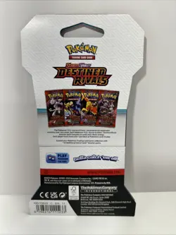 Pokemon Scarlet & Violet Destined Rivals Booster Pack Factory 2 Sealed 10 Packs - Image 3