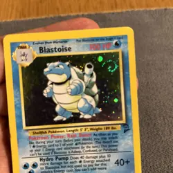 Pokemon – Blastoise – Base Set 2 – Holo – Lightly Played – Holo + Swirl 🔥 - Image 4