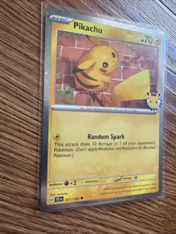2026 Pokemon Day 30th Anniversary Pikachu 051 Stamped Promo - Image 2