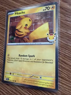 2026 Pokemon Day 30th Anniversary Pikachu 051 Stamped Promo - Image 3