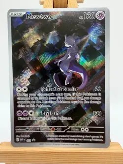Pokemon TCG - S&V 151 - SVP052 Mewtwo ex - Black Star Promo - NM/M - Image 1
