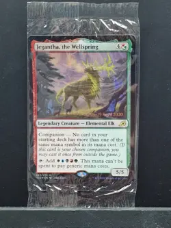 Jegantha the Wellspring Ikoria Lair of Behemoths NM Magic MTG Pre-Release Promo - Image 1