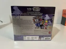 Pokemon SW&SH Pokemon Center Chilling Reign Shadow Rider Elite Trainer Box - Image 5