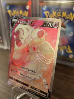 Pokemon TCG Alcremie V 064/072 Holo Full Art Ultra Rare - Shining Fates - Image 4