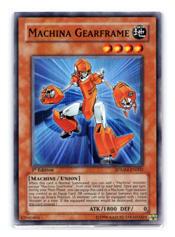 Machina Gearframe - SDMM-EN002 - Super Rare - 1st Edition - Yugioh - Image 1