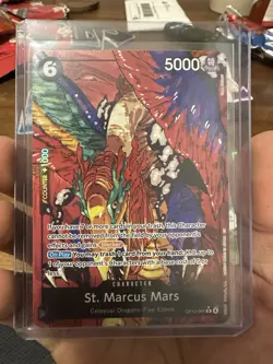 ST. MARCUS MARS - OP13-091 Alt Art - One Piece Card Game - Carrying on His Will - Image 1