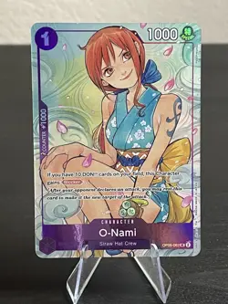 O-Nami (Illustration Box Vol.1) OP05-062 One Piece Promotion Cards Foil - Image 1