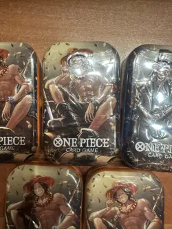 One Piece Tin Pack Set Vol 2 TS-02 OP-13 One Piece CCG Set of 5 Tins - Image 3