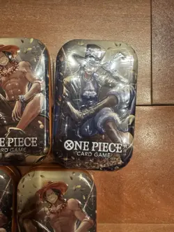 One Piece Tin Pack Set Vol 2 TS-02 OP-13 One Piece CCG Set of 5 Tins - Image 4