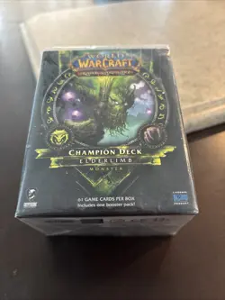 WOW WORLD OF WARCRAFT Champion Deck - Elderlimb MONSTER NEW SEALED English New - Image 2