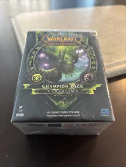 WOW WORLD OF WARCRAFT Champion Deck - Elderlimb MONSTER NEW SEALED English New - Image 3
