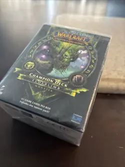 WOW WORLD OF WARCRAFT Champion Deck - Elderlimb MONSTER NEW SEALED English New - Image 5