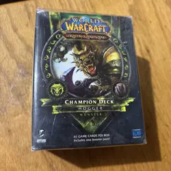 WOW WORLD OF WARCRAFT Champion Deck - Hogger MONSTER NEW SEALED English. Sealed - Image 1