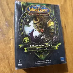 WOW WORLD OF WARCRAFT Champion Deck - Hogger MONSTER NEW SEALED English. Sealed - Image 3