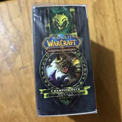 WOW WORLD OF WARCRAFT Champion Deck - Hogger MONSTER NEW SEALED English. Sealed - Image 4