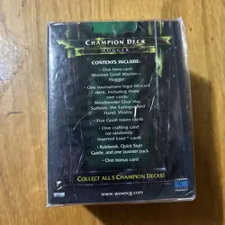 WOW WORLD OF WARCRAFT Champion Deck - Hogger MONSTER NEW SEALED English. Sealed - Image 5