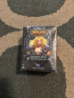 WOW TCG World Of Warcraft Champion deck - JAINA PROUDMOORE New Sealed. Sealed - Image 1