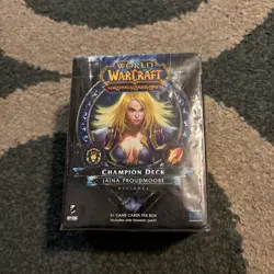 WOW TCG World Of Warcraft Champion deck - JAINA PROUDMOORE New Sealed. Sealed - Image 2