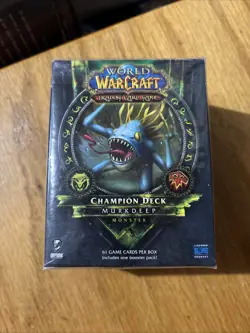 WOW WORLD OF WARCRAFT Champion Deck - Murkdeep Monster. NEW SEALED - Image 1