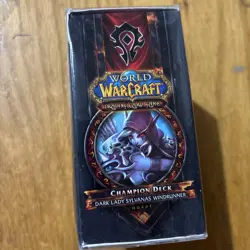WOW WORLD OF WARCRAFT Champion Deck - Dark Lady Sylvanas Windrunner. Sealed New - Image 5