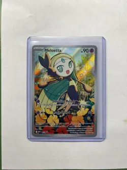 Pokemon Meloetta 026 Me: Mega Evolution Promo Illustration Rare Holo Card - Image 1