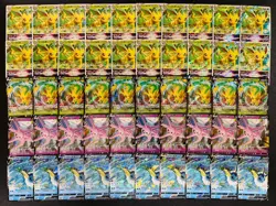 100 Eevee Series V Vmax Holo Arts Lot Set Pokemon Japanese Cards W094 - Image 2