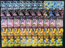 100 Eevee Series V Vmax Holo Arts Lot Set Pokemon Japanese Cards W094 - Image 3