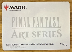 MTG Final Fantasy Art Card, Y'shtola, Night's Blessed 53/53 - Image 2