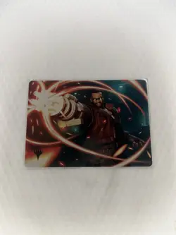 Barret Wallace Art Card (Gold-Stamped Planeswalker Symbol) Art Series: Final... - Image 1