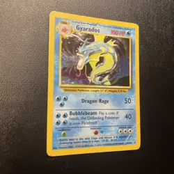 1999 Pokemon Gyarados Base Set Holo Card 006/102 - Image 2