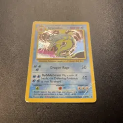 1999 Pokemon Gyarados Base Set Holo Card 006/102 - Image 4