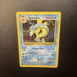 1999 Pokemon Gyarados Base Set Holo Card 006/102 - Image 5